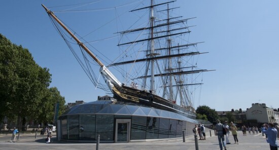 Cutty Sark - Sali a bordo della nave museo di Greenwich