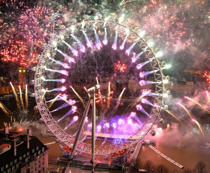 London Fireworks indipendent co uk