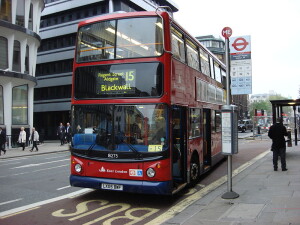 autobus londra fermata