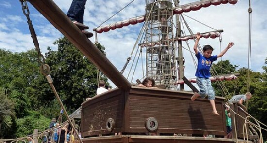 Diana Memorial Playground. L'area giochi per bambini di Hyde Park