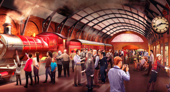 Harry Potter, il treno Hogwarts Express arriva al Warner Bros. Studio di Londra