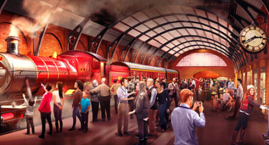 Harry Potter, il treno Hogwarts Express arriva al Warner Bros. Studio di Londra
