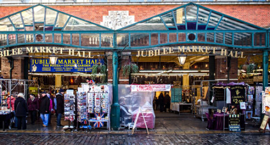 Jubilee Market. Antiquariato British a Covent Garden