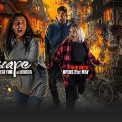 Il grande incendio di Londra in un’esperienza rovente al London Dungeon