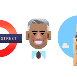 Le icone di Londra diventano emoji in un’app per smartphone
