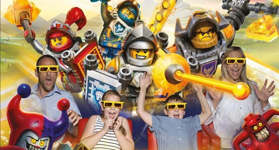A LEGOLAND Windsor una nuova esperienza in 4D con i Lego Nexo Knights