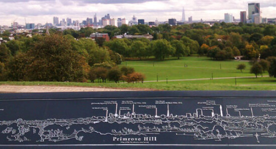 Primrose Hill: Il belvedere su Londra