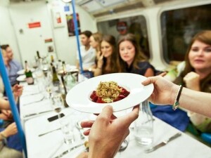 ristorante nella metropolitana londra