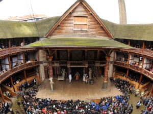 shakespeare globe copertina