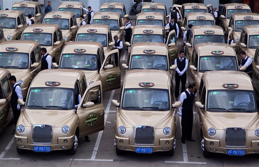 taxi cabs shangai
