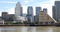 Skyline su Canary Wharf