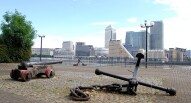 Vista su Canary Wharf