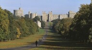 Castello di Windsor sentiero