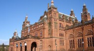 Side View of the Kelvingrove Art Museum