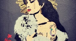 Amy Winehouse street art