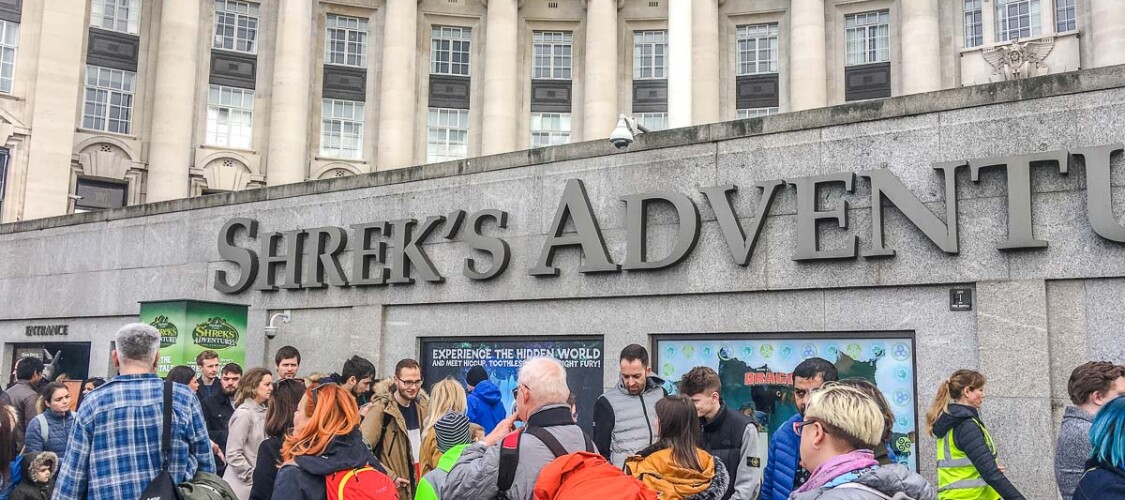 Controlla la disponibilità dei biglietti per lo Shrek’s Adventure di Londra
