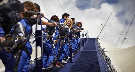 Up at The O2 Arena, l'esperienza climbing di Londra