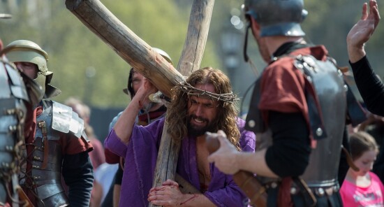 La Passione di Cristo a Trafalgare Square (2026)