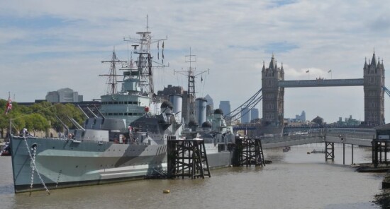 HMS Belfast: Visita la nave museo sul fiume Tamigi