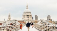 Saint Paul from millenium bridge