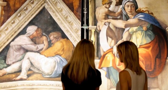 La mostra sulla Cappella Sistina di Michelangelo arriva a Londra