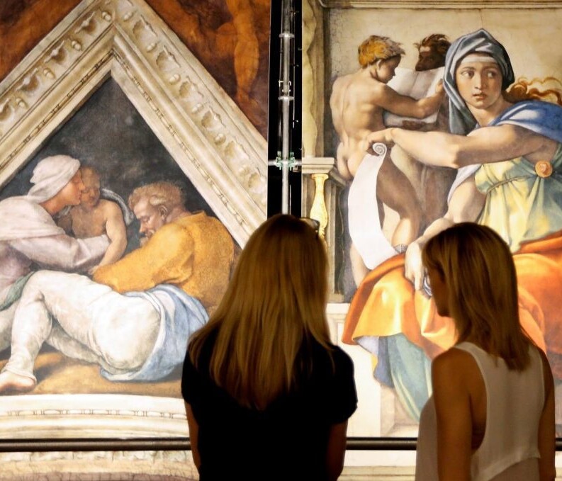 mostra cappella sistina londra