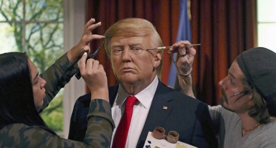 La statua di cera di Donald Trump svelata al Madame Tussauds di Londra
