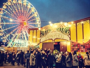 Winterville villaggio natalizio londra