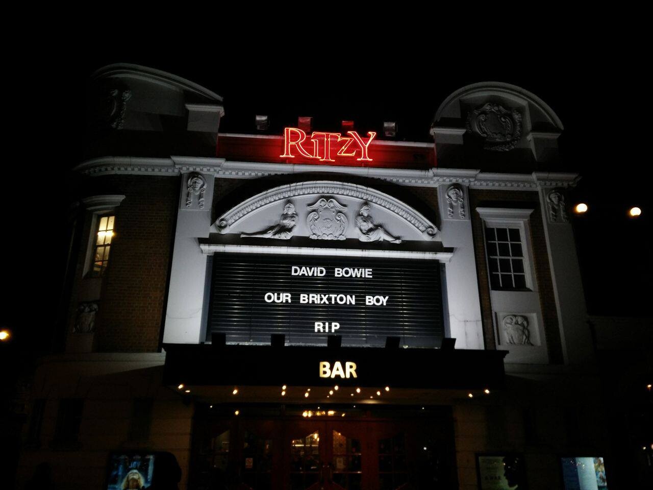 Cinema Ritzy ricorda David Bowie