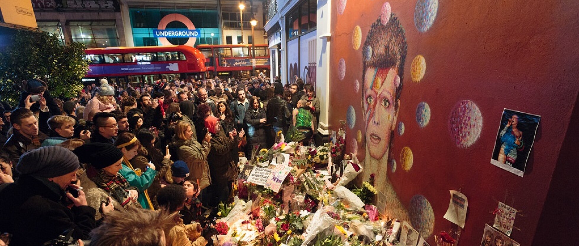 Murale dedicato a David Bowie a Brixton