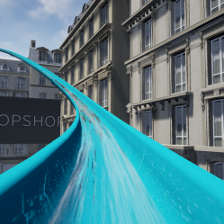 Uno scivolo gigante ad Oxford Street: la nuova trovata di Topshop