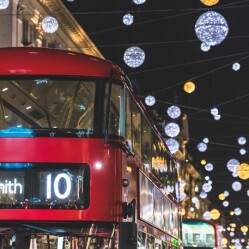 Trasporti di Londra a Natale e Capodanno: cosa c'è da sapere