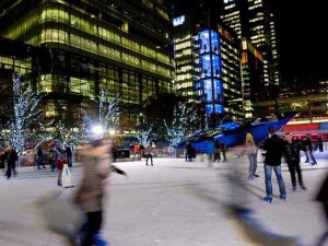 Ice Rink a Canary Wharf