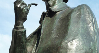 statua sherlock