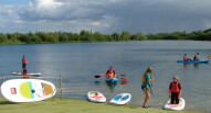 Costwolds water park lake
