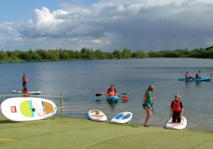 Costwolds water park lake