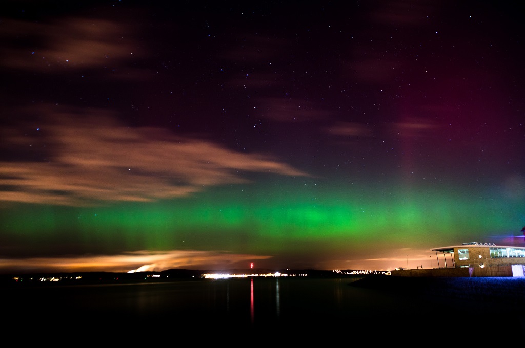 Aurora Boreale Edinburgo Kit Carruthers flickr